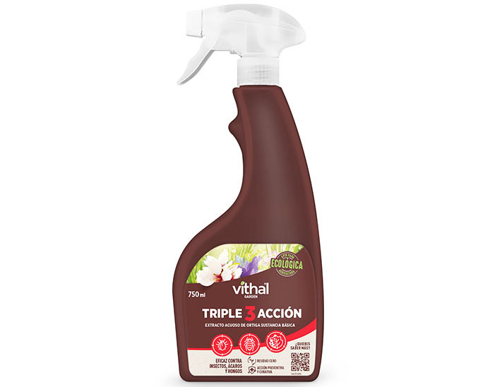 Triple acción ecológico contra insectos, ácaros y hongos 